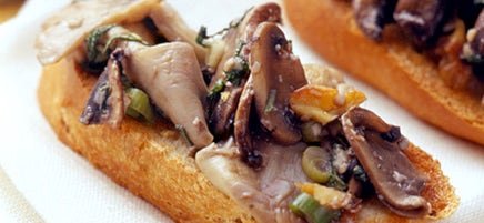 Wild Mushroom Bruschetta