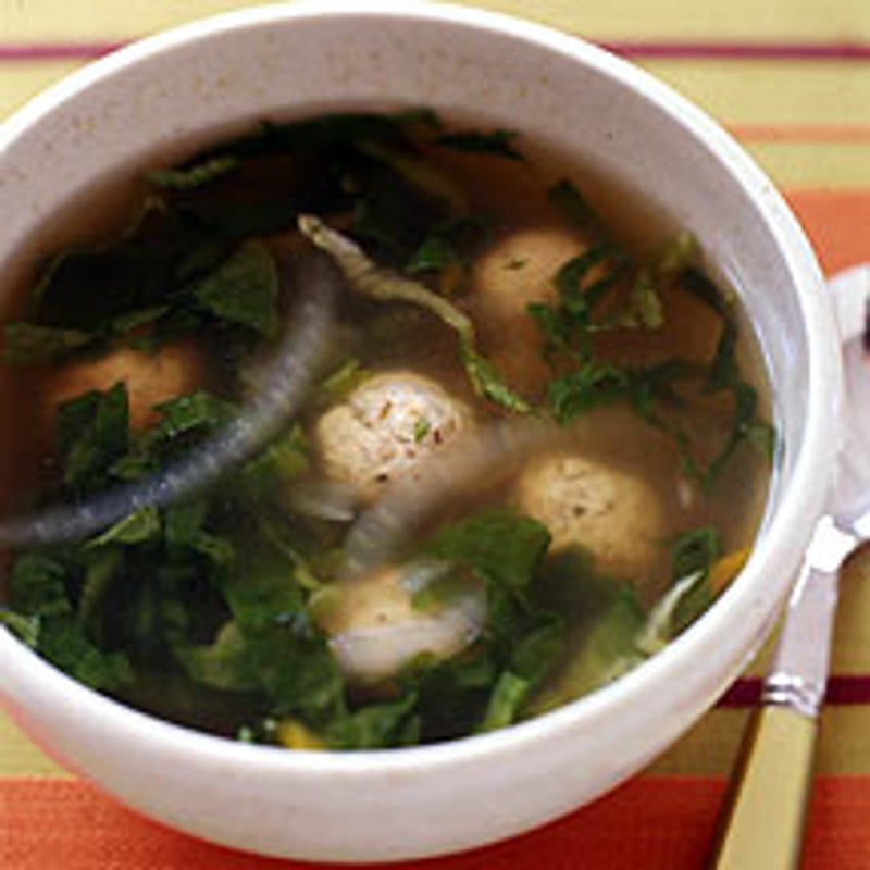 Photo of Italian Wedding Soup with Turkey Meatballs by WW