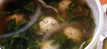 Italian Wedding Soup with Turkey Meatballs