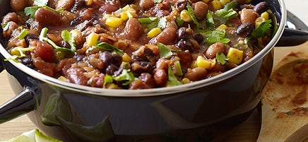 Mijote de chili aux trois haricots super facile