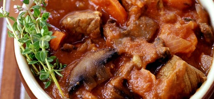 Ragoût de bœuf à la provençale à la mijoteuse