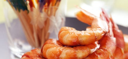 Gingered-soy shrimp