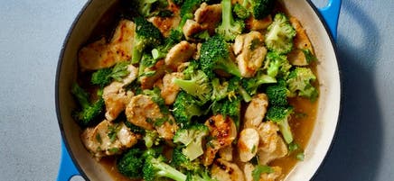 Lemon Chicken with Broccoli