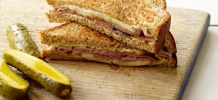 Grilled Ham and Cheese with Rosemary-Dijon Spread