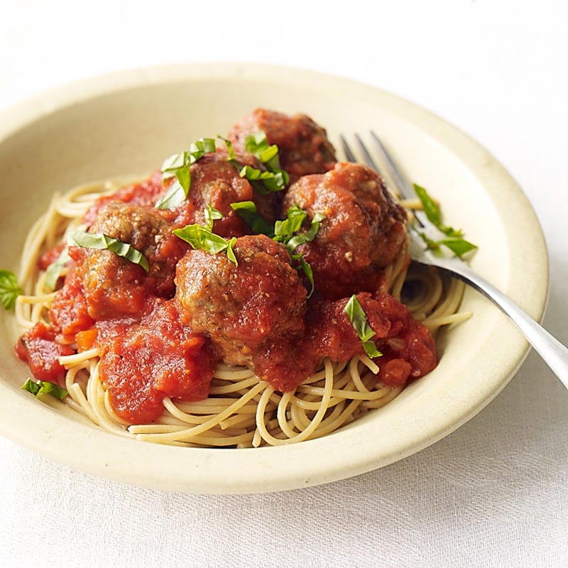 Photo of Super–Easy Spaghetti and Meatballs by WW