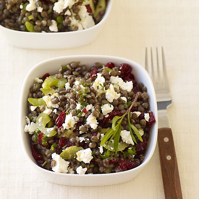 Photo of French Lentil Salad with Cranberries and Feta by WW