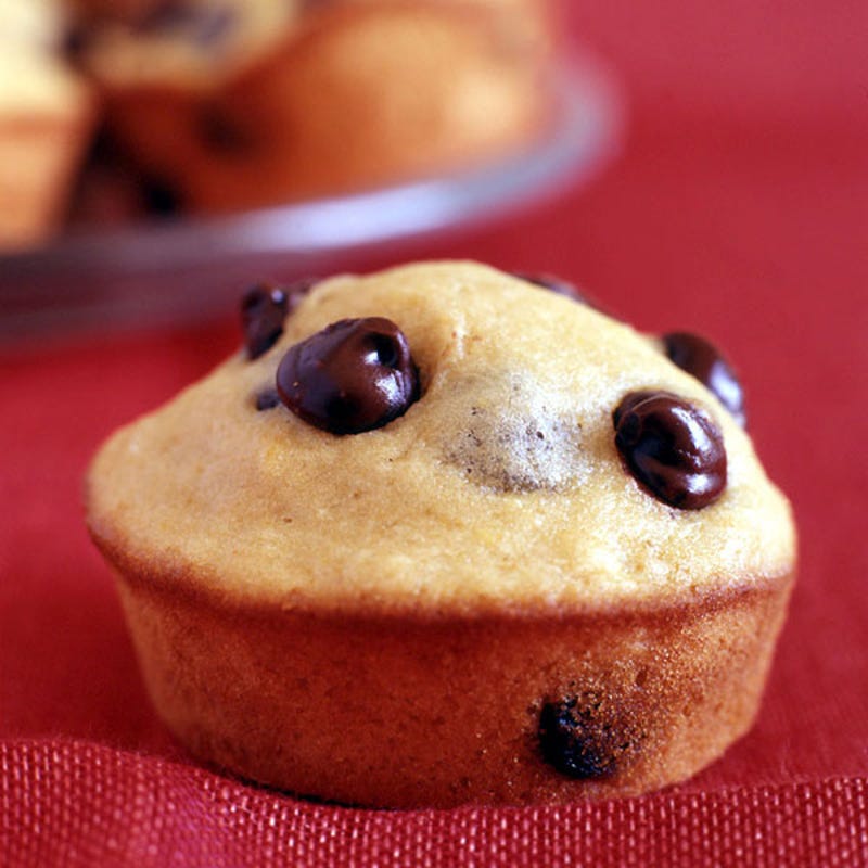 Photo de Muffins aux pépites de chocolat faibles en gras par WW