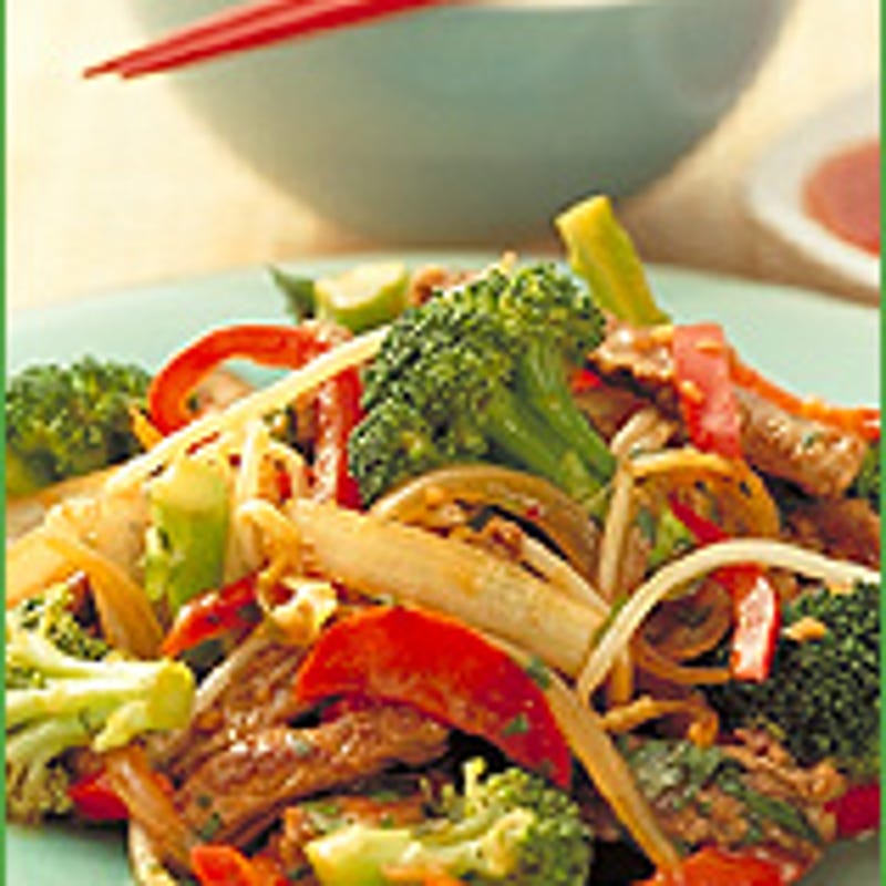 Photo of Peanut ginger beef stir fry by WW