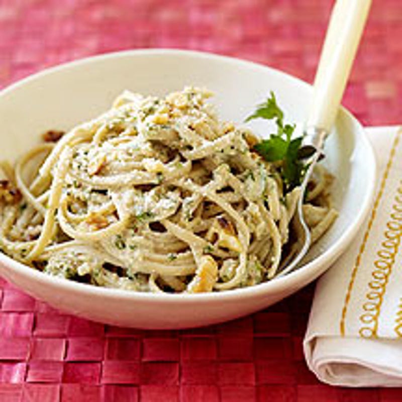 Photo of Pasta with Creamy Walnut Sauce by WW