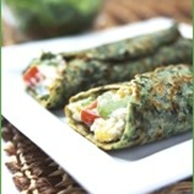 Photo of Spinach Crepes with Ricotta Filling by WW