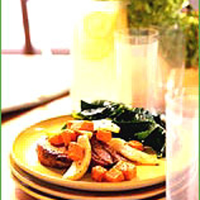 Photo of Pork Chops with Sweet Potatoes and Pears by WW