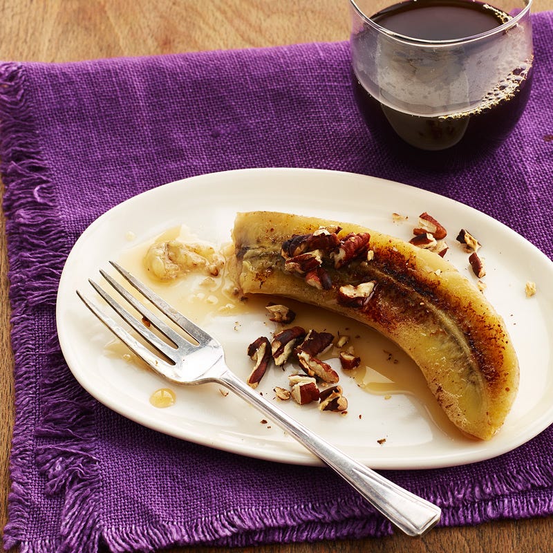 Photo of Maple-Pecan Pan-Fried Banana by WW