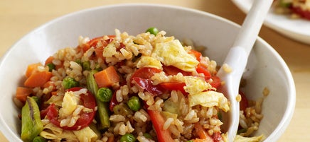 Riz frit aux légumes facile