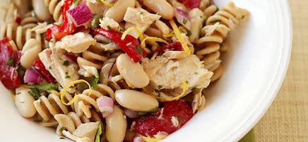 White Bean-Tuna Pasta Salad