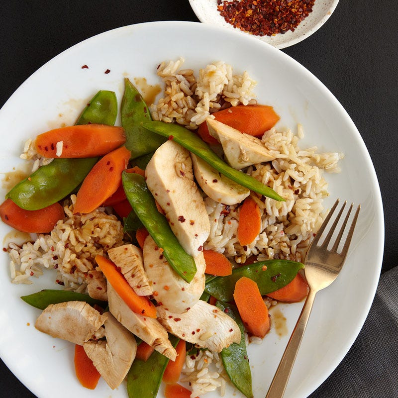 Photo of Poulet teriyaki et légumes by WW