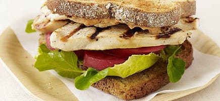 Grilled Chicken Sandwiches With Chipotle Mayonnaise