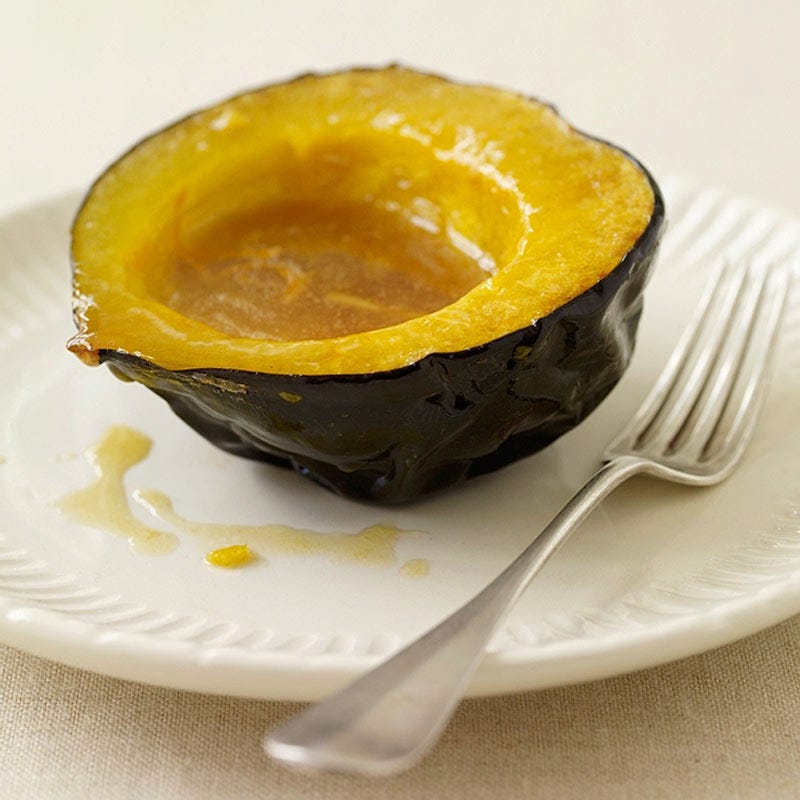 Photo de Courge poivrée rôtie avec vinaigrette à l’orange et au gingembre par WW
