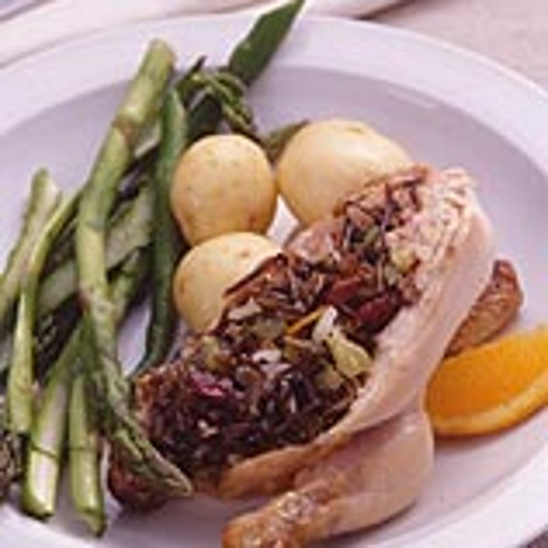 Photo of Coquelet de Cornouailles farci au riz sauvage by WW