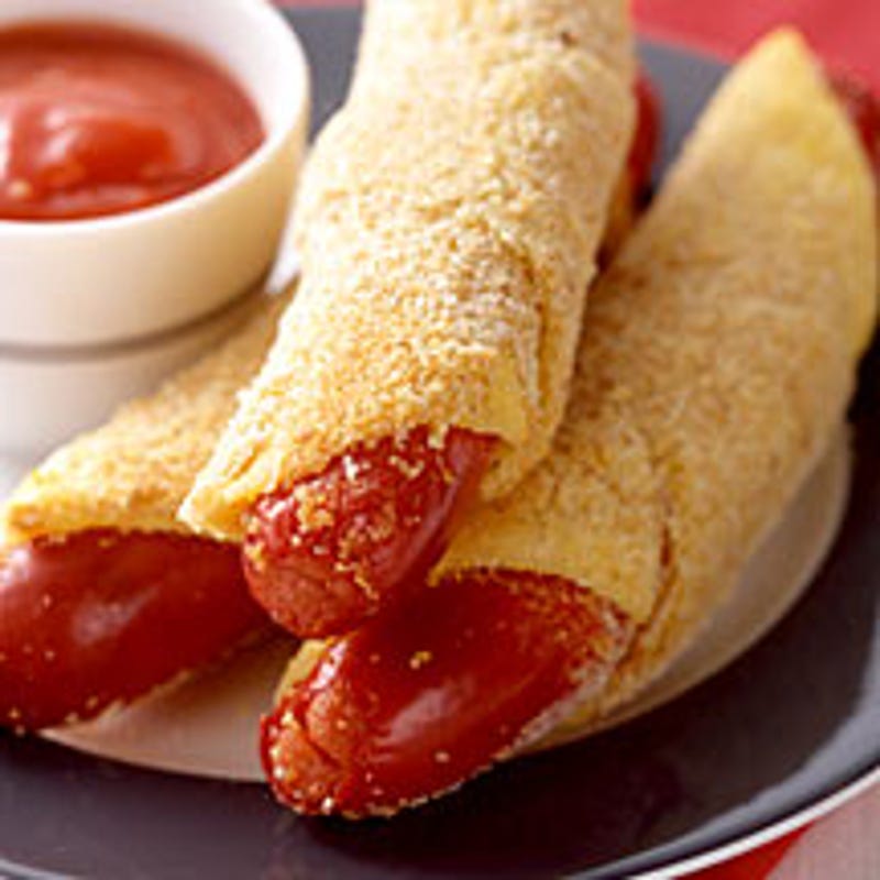 Photo de Pains de maïs aux saucisses par WW