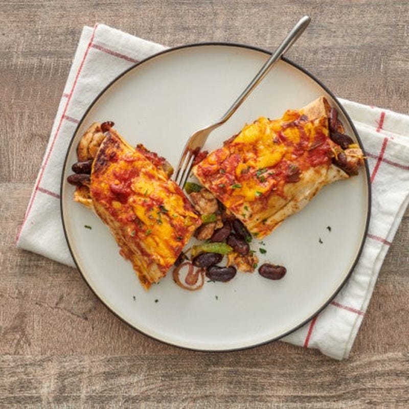 Photo of Turkey-Bean Enchiladas by WW