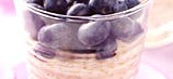 Pouding au riz et aux bleuets pour le déjeuner