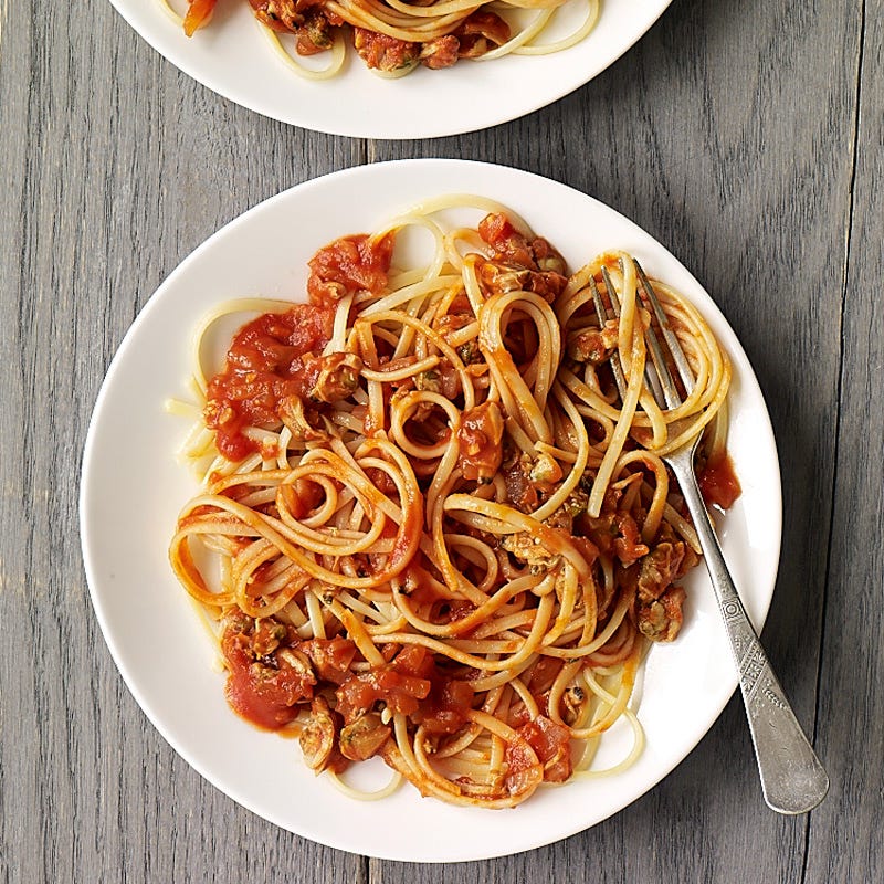 Photo of Linguini with red clam sauce by WW