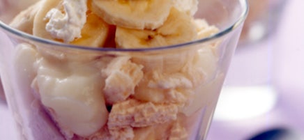Banana crème parfaits