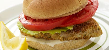 Pan-Fried Fish Sandwich