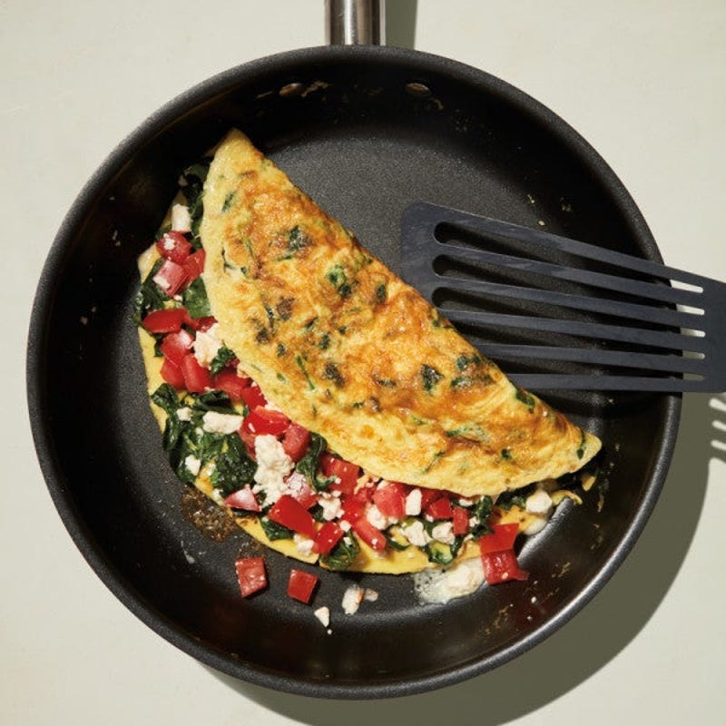 Photo of Spinach, tomato & feta omelet by WW
