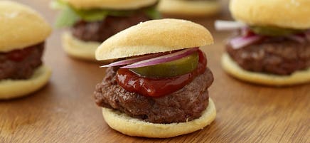 Mini burgers