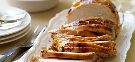 Apricot-Glazed Turkey and Sweet Potatoes