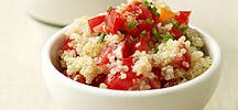 Salade de quinoa et de tomates