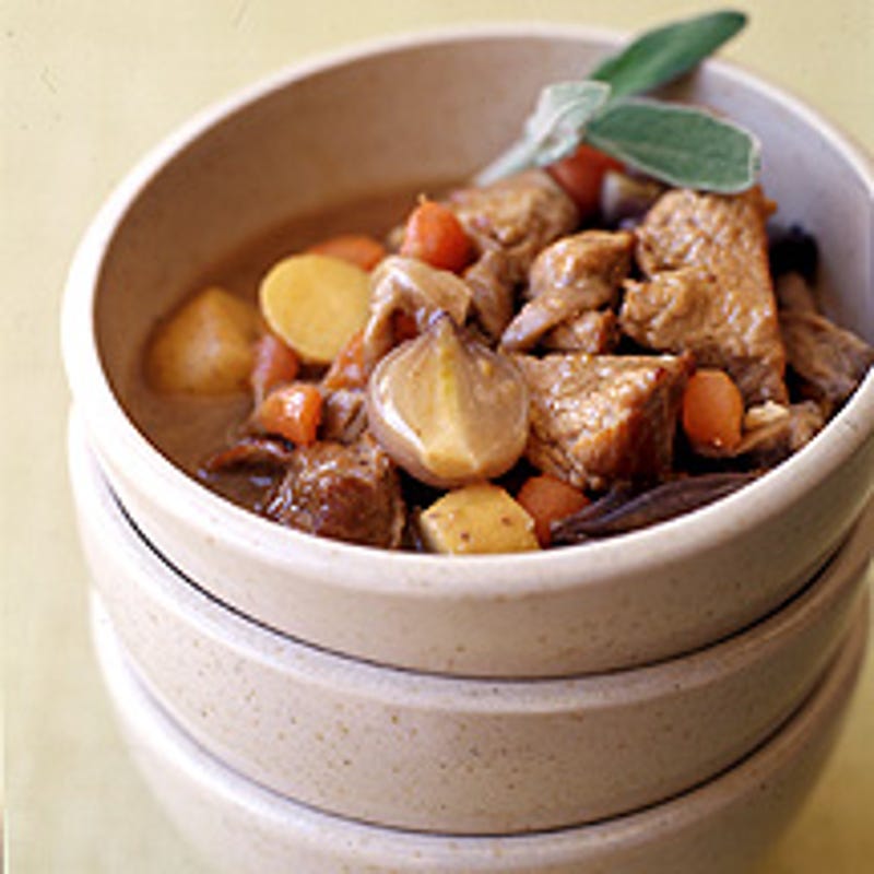 Photo of Slow Cooker Veal Stew with Pearl Onions and Oyster Mushrooms by WW