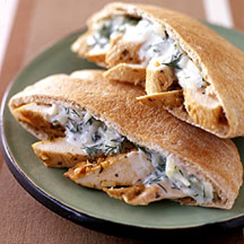 Photo of Chicken souvlaki sandwich by WW