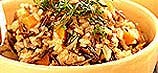 Riz sauvage avec abricots séchés