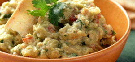 Guacamole avec croustilles