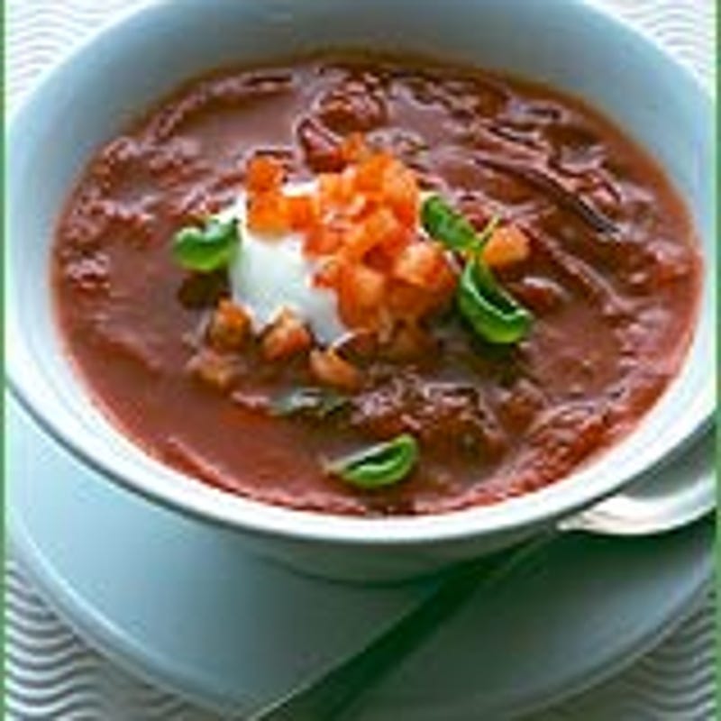 Photo of Speedy Tomato and Basil Soup by WW