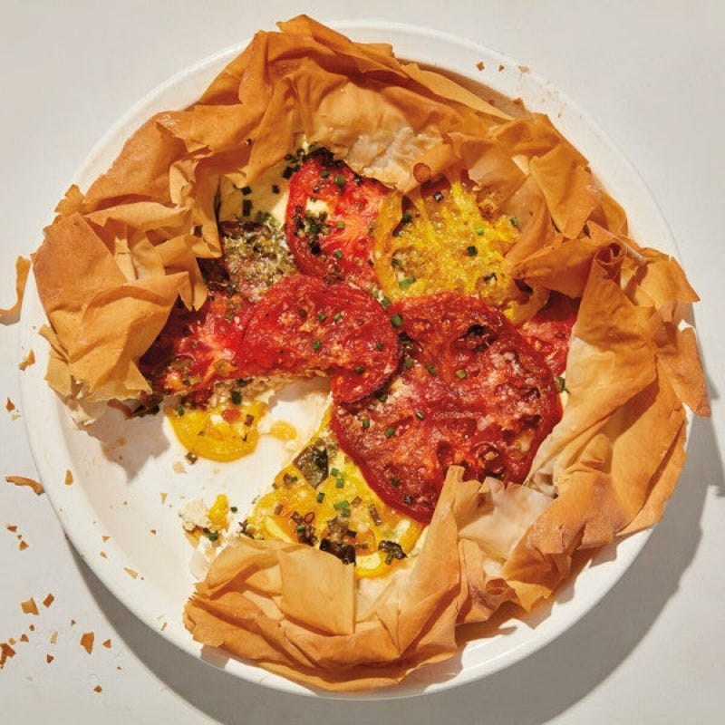 Photo of Ricotta & tomato tart by WW