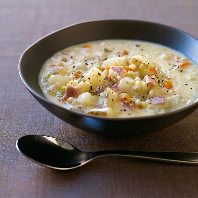 Photo of Potato and Canadian Bacon Slow Cooker Chowder by WW