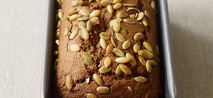 Sweet Potato Quick Bread with Pumpkin Seeds
