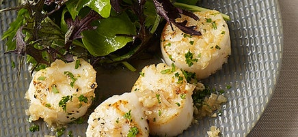 Scallops provencal