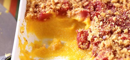 Maple-Flavoured Butternut Squash Crisp