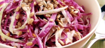 Red and White Cabbage Salad
