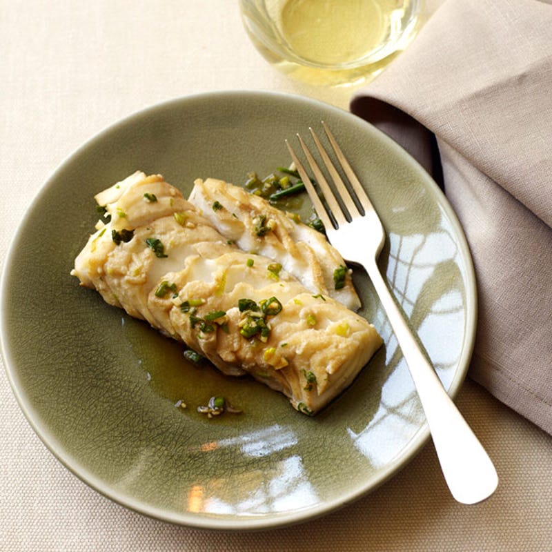Photo of Ginger-Steamed Halibut Steaks by WW
