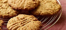 Spiced Peanut Butter Cookies