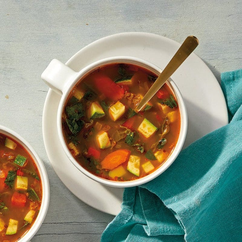Photo de Soupe aux légumes du potager par WW