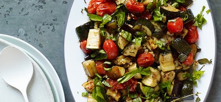 Légumes grillés au vinaigre balsamique