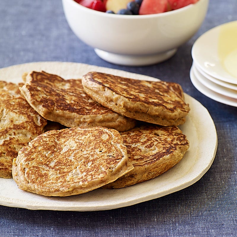 Photo of Cinnamon-Oat Whole Wheat Pancakes by WW