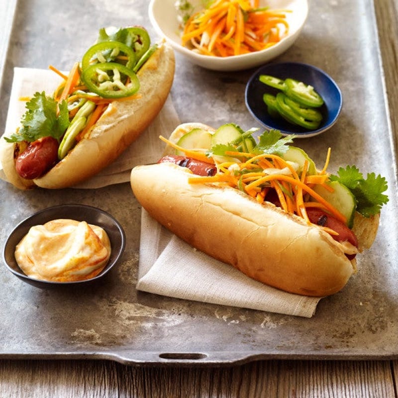 Photo de Hot dogs épicés style Banh Mi par WW