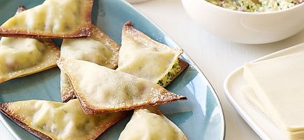 Crispy Italian Wontons